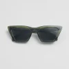Angular Cat Eye Solbriller