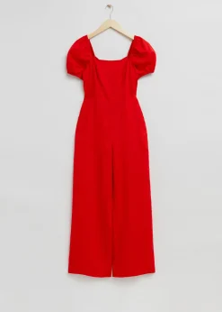 Apen Tie-Back Detail Jumpsuit