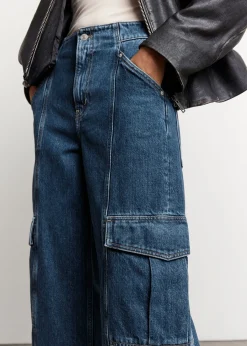 Avslappede Cargo Jeans