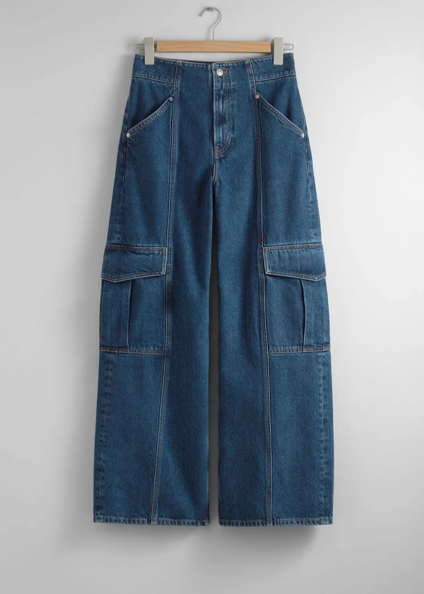 Avslappede Cargo Jeans
