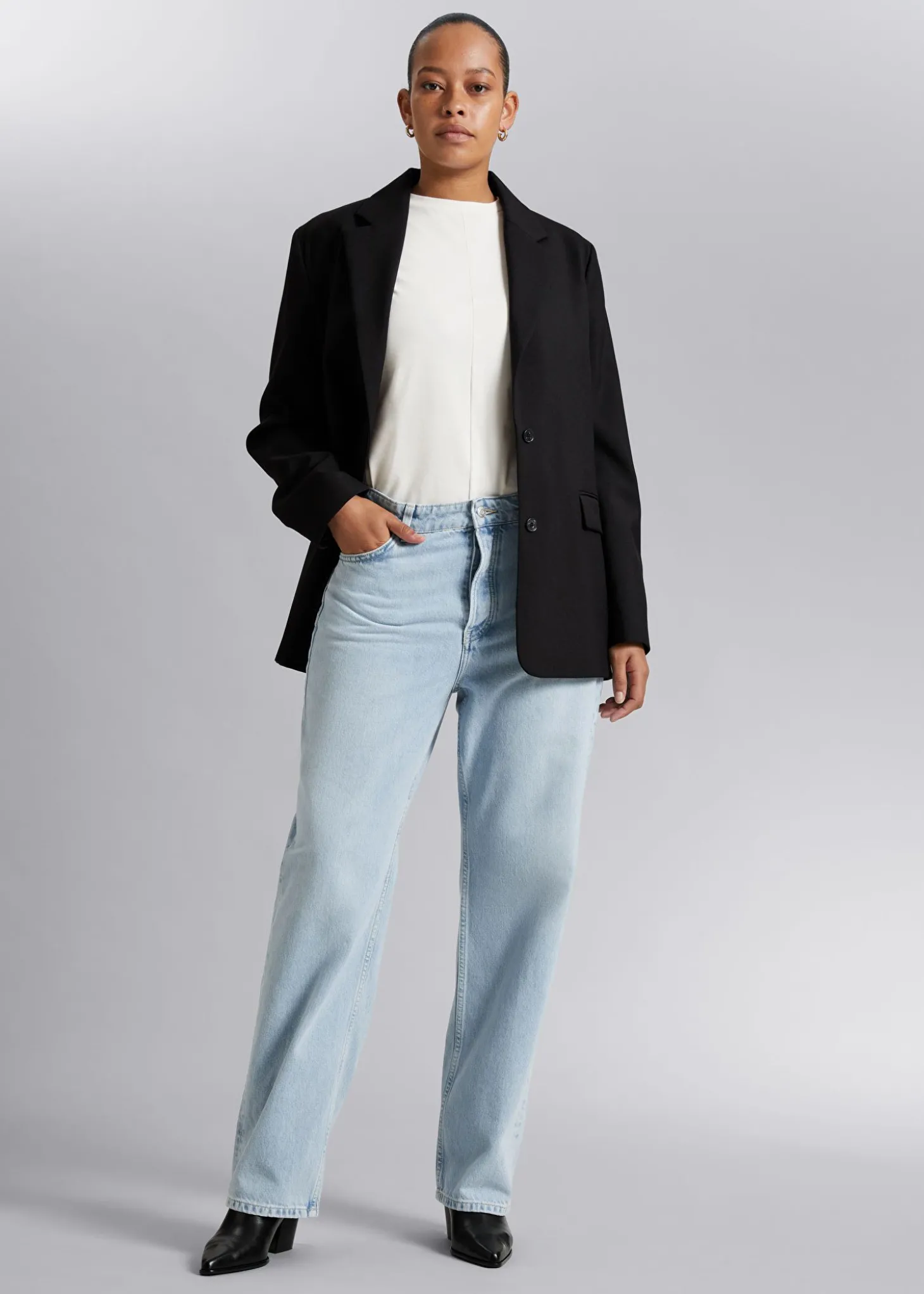 Avslappede, Koniske Jeans