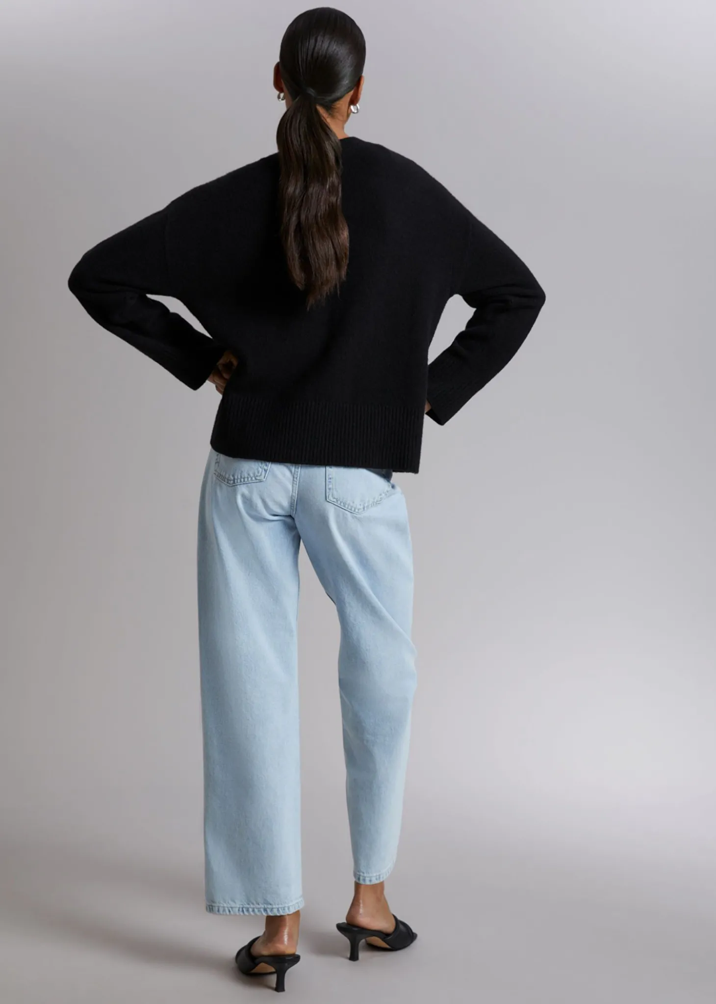 Avslappede, Koniske Jeans