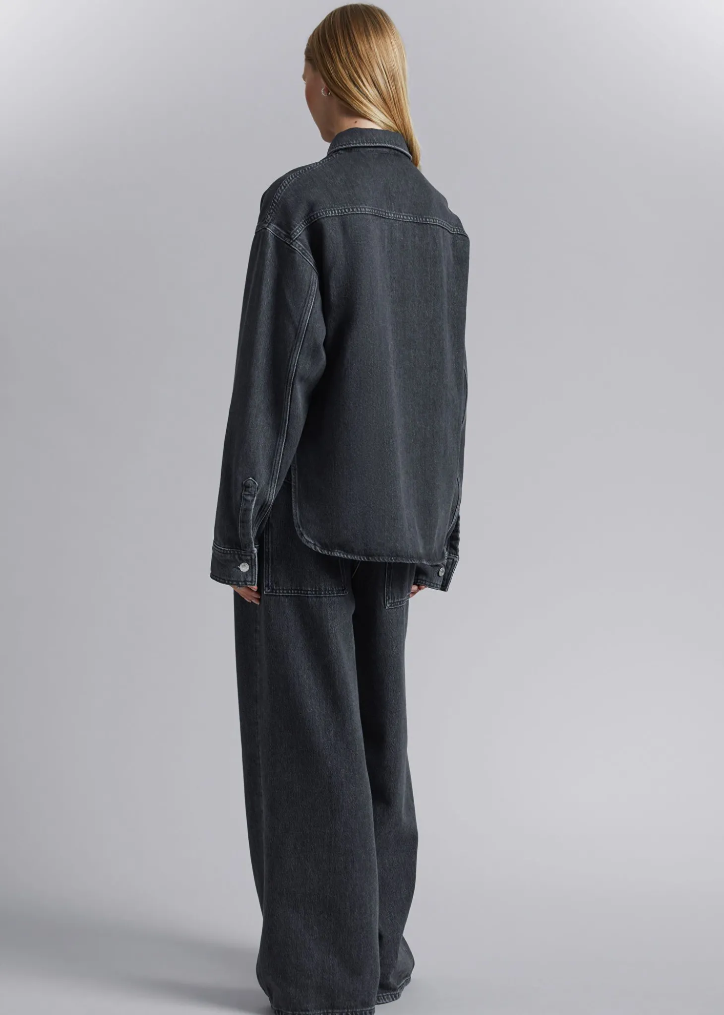 Avslappet DenimSkjørte