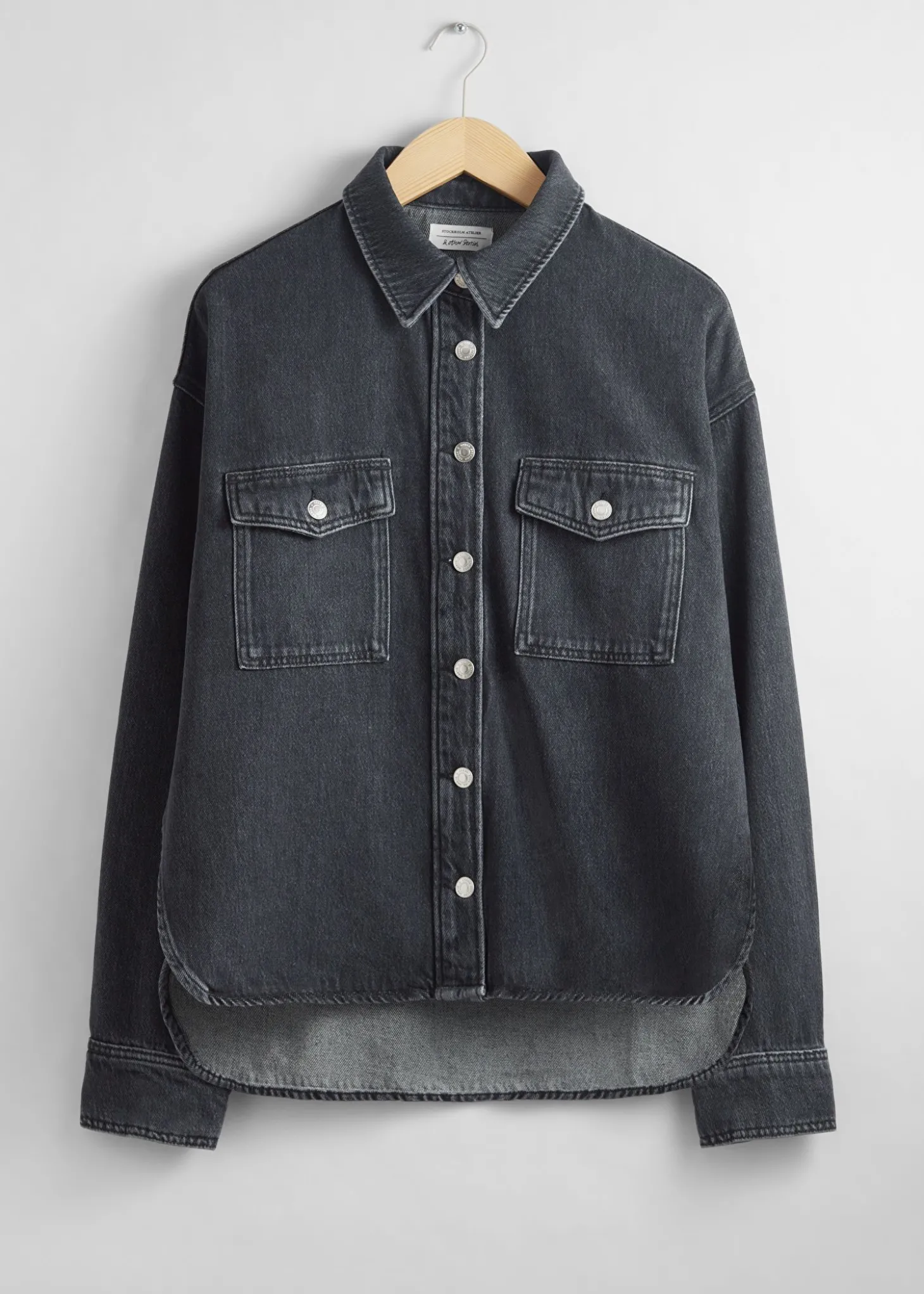 Avslappet DenimSkjørte