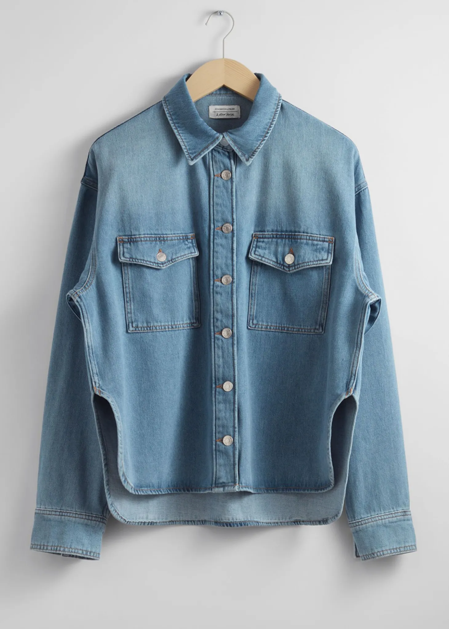 Avslappet DenimSkjørte
