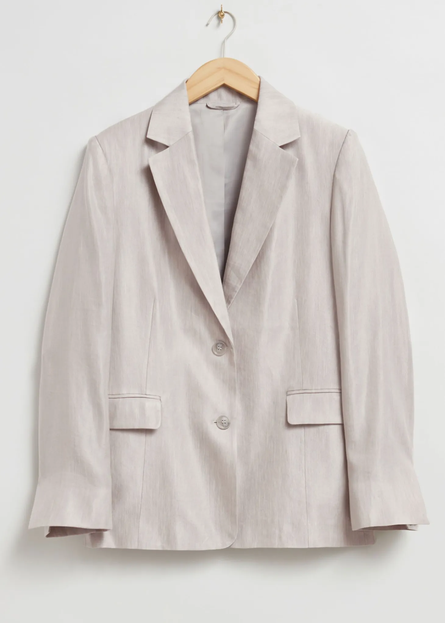 Avslappet Enkelt-Breasted Blazer