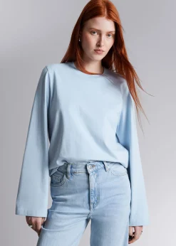 Avslappet Jersey-Topp