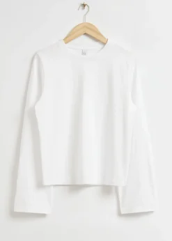 Avslappet Jersey-Topp
