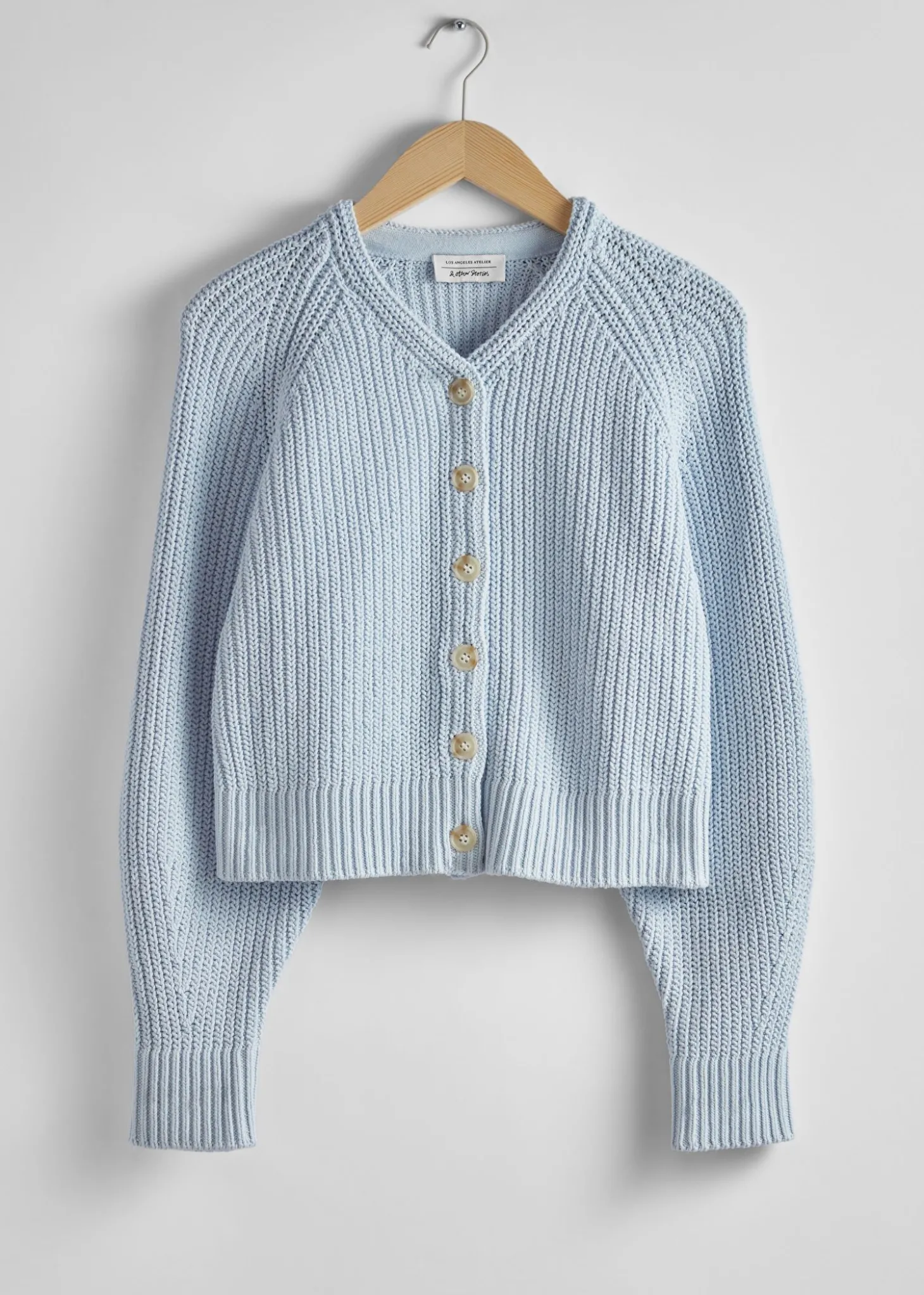 Avslappet Strikket Cardigan
