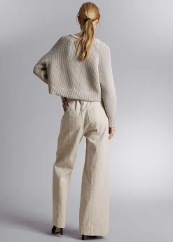 Avslappet Strikket Cardigan