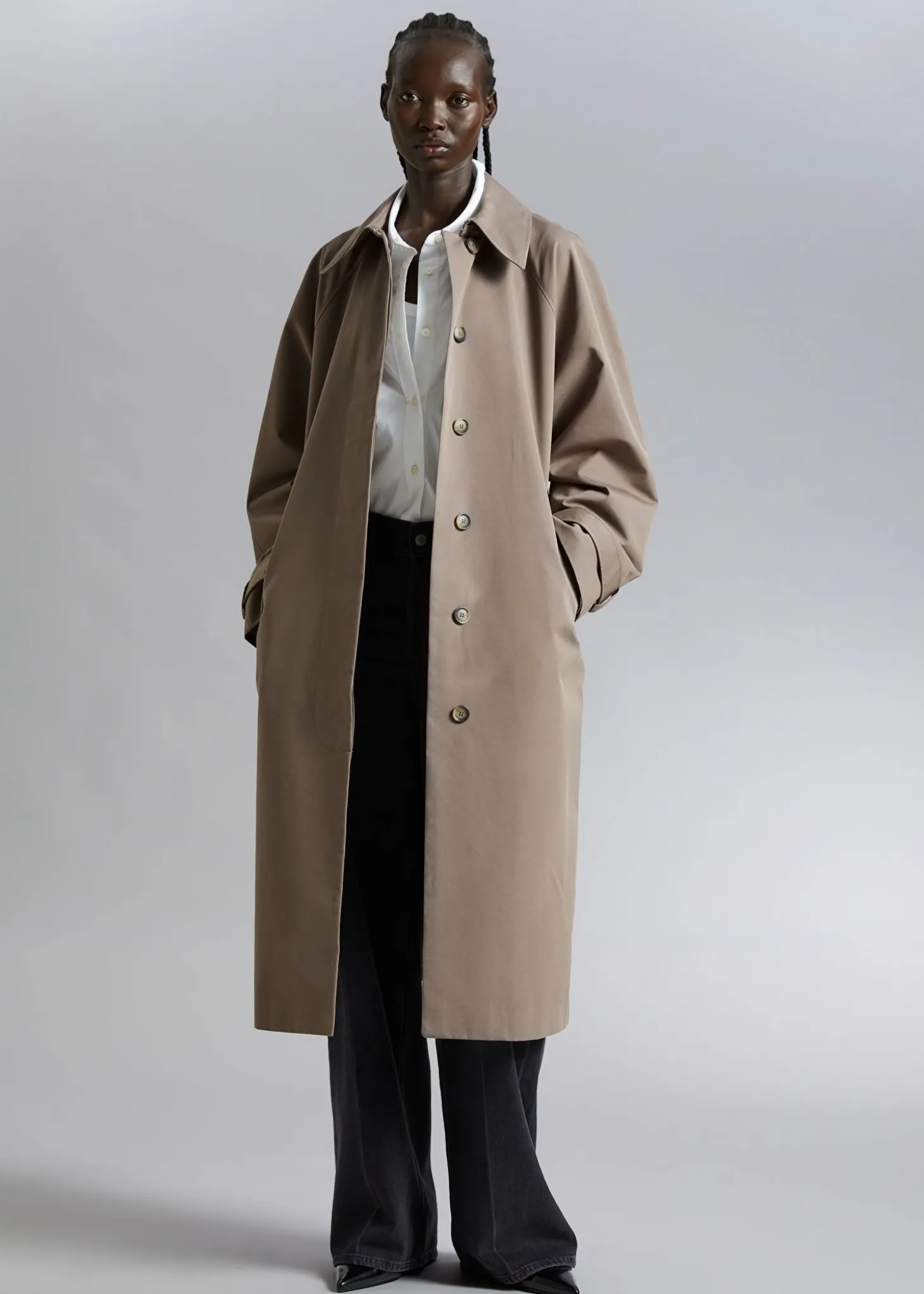 Avslappet Trenchcoat