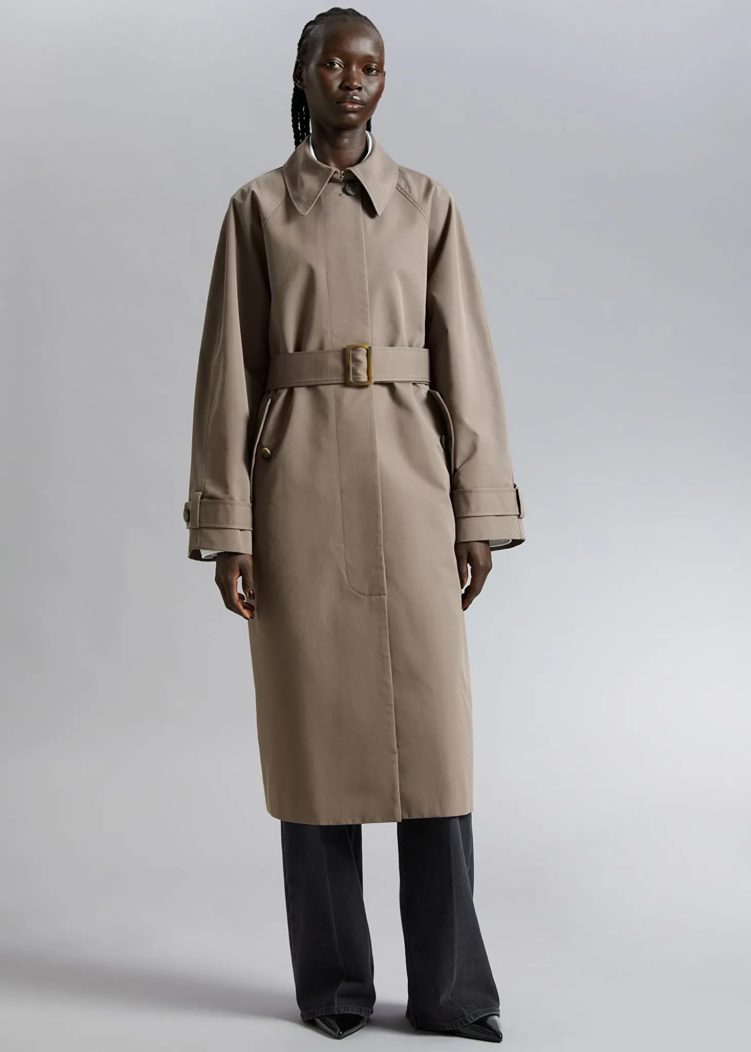 Avslappet Trenchcoat
