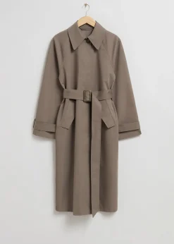 Avslappet Trenchcoat