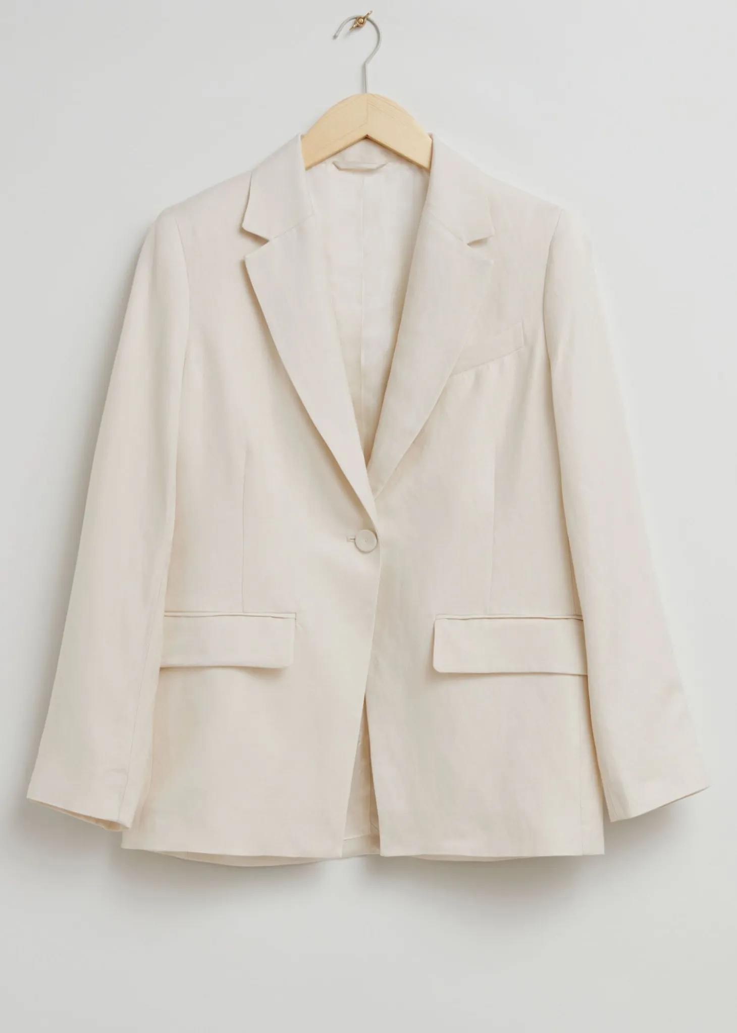 Avslappet Utskaret Blazer
