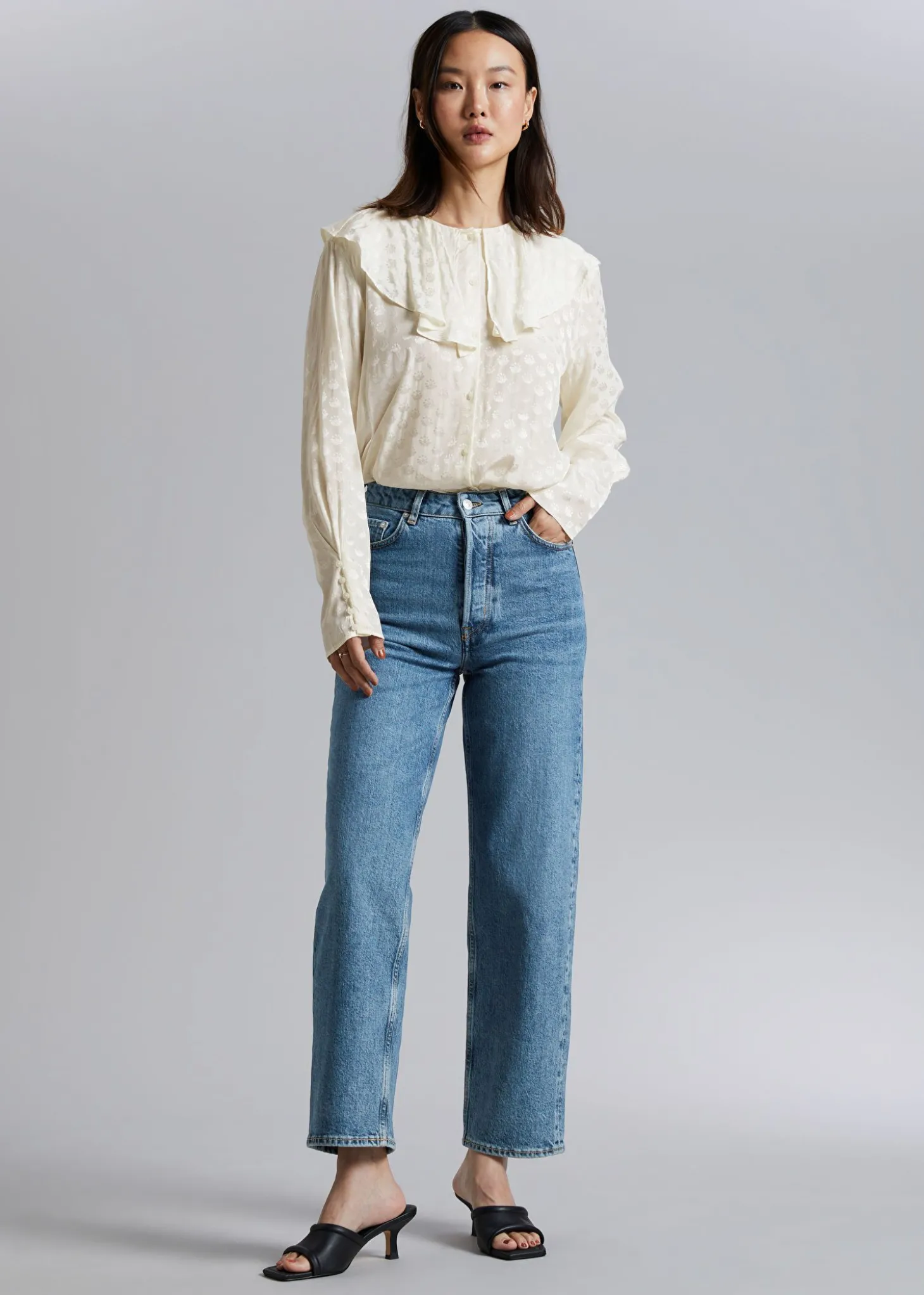 Avsmalnende Jeans