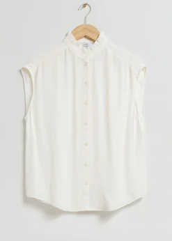 Bluse Med Volang
