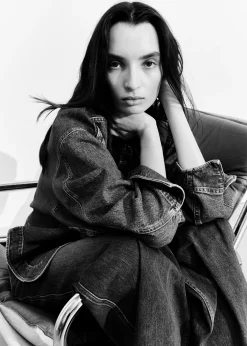 Boxy Denimjakke