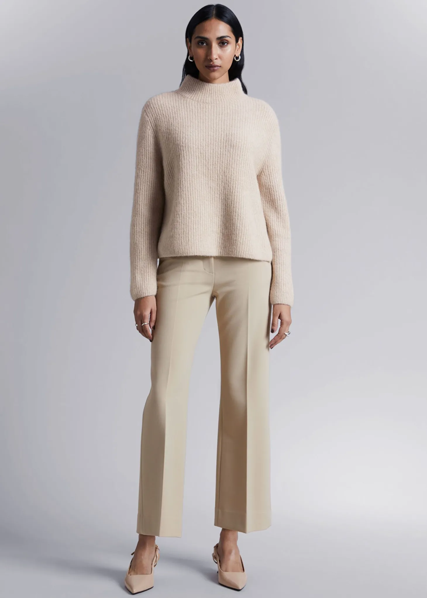 Boxy Heavy Knit Jumper