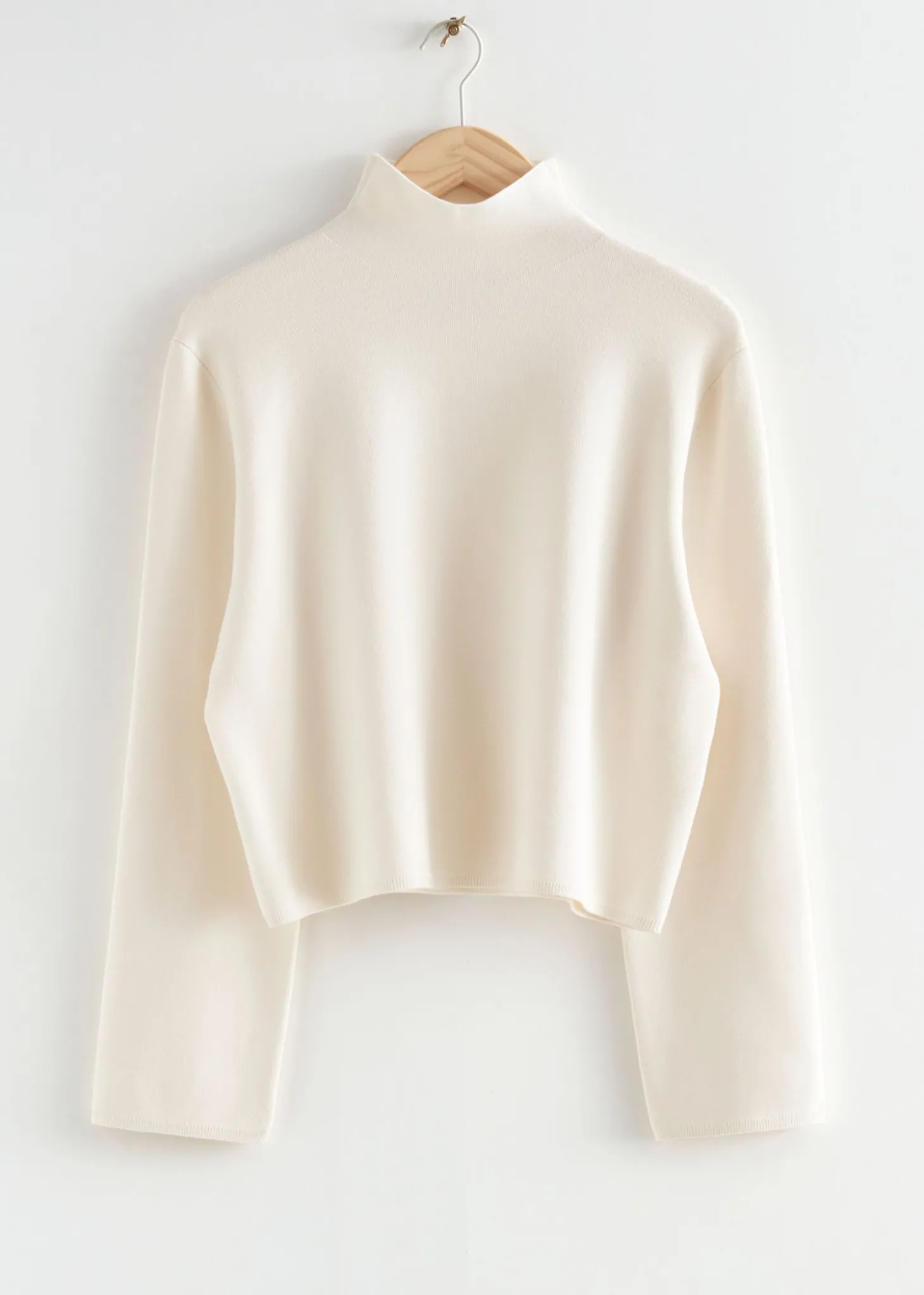 Boxy Turtleneck Strikket Genser