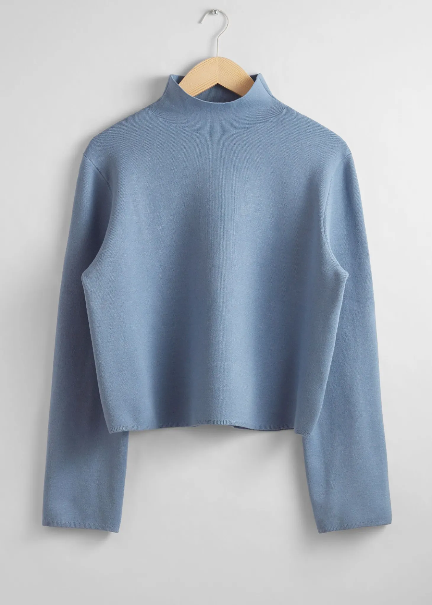 Boxy Turtleneck Strikket Genser