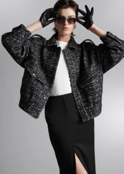 Boxy Tweed-Jakke