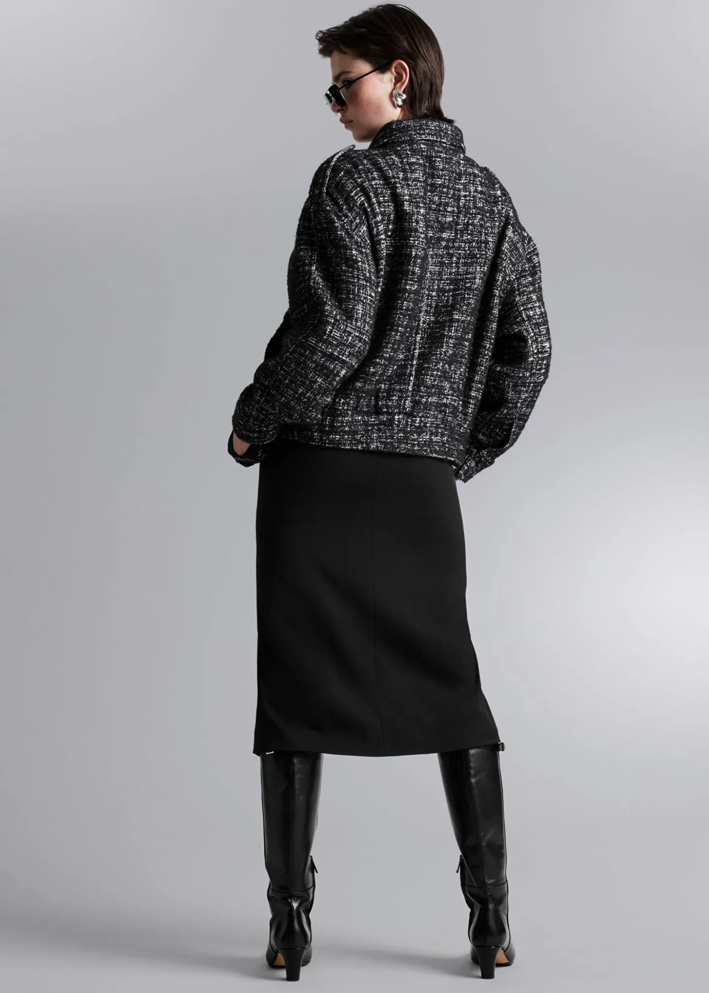 Boxy Tweed-Jakke