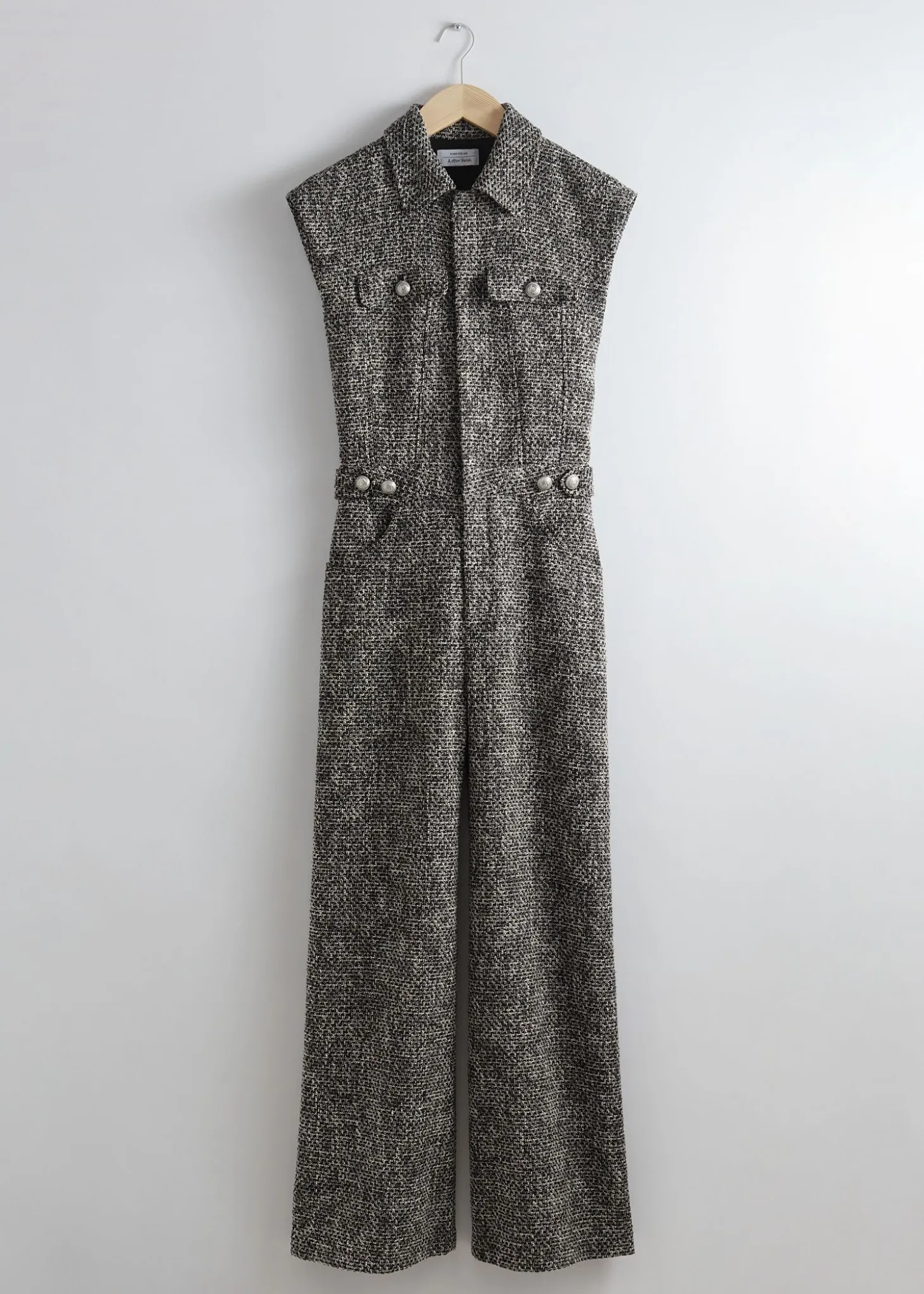 Bred Ermelos Tweed Jumpsuit