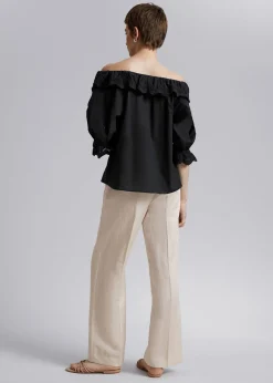 Brodert Bluse