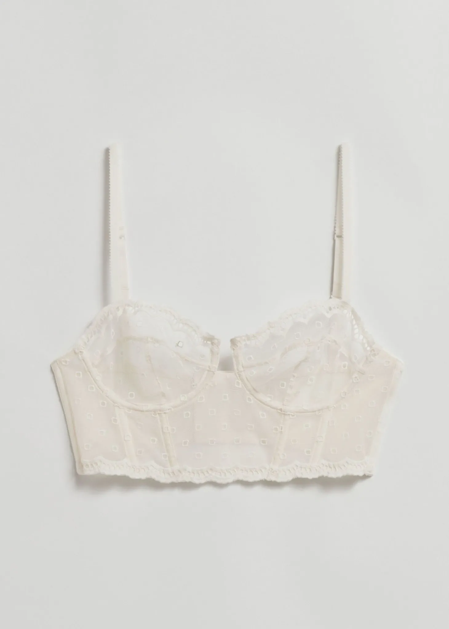 Brodert Bustier Bh