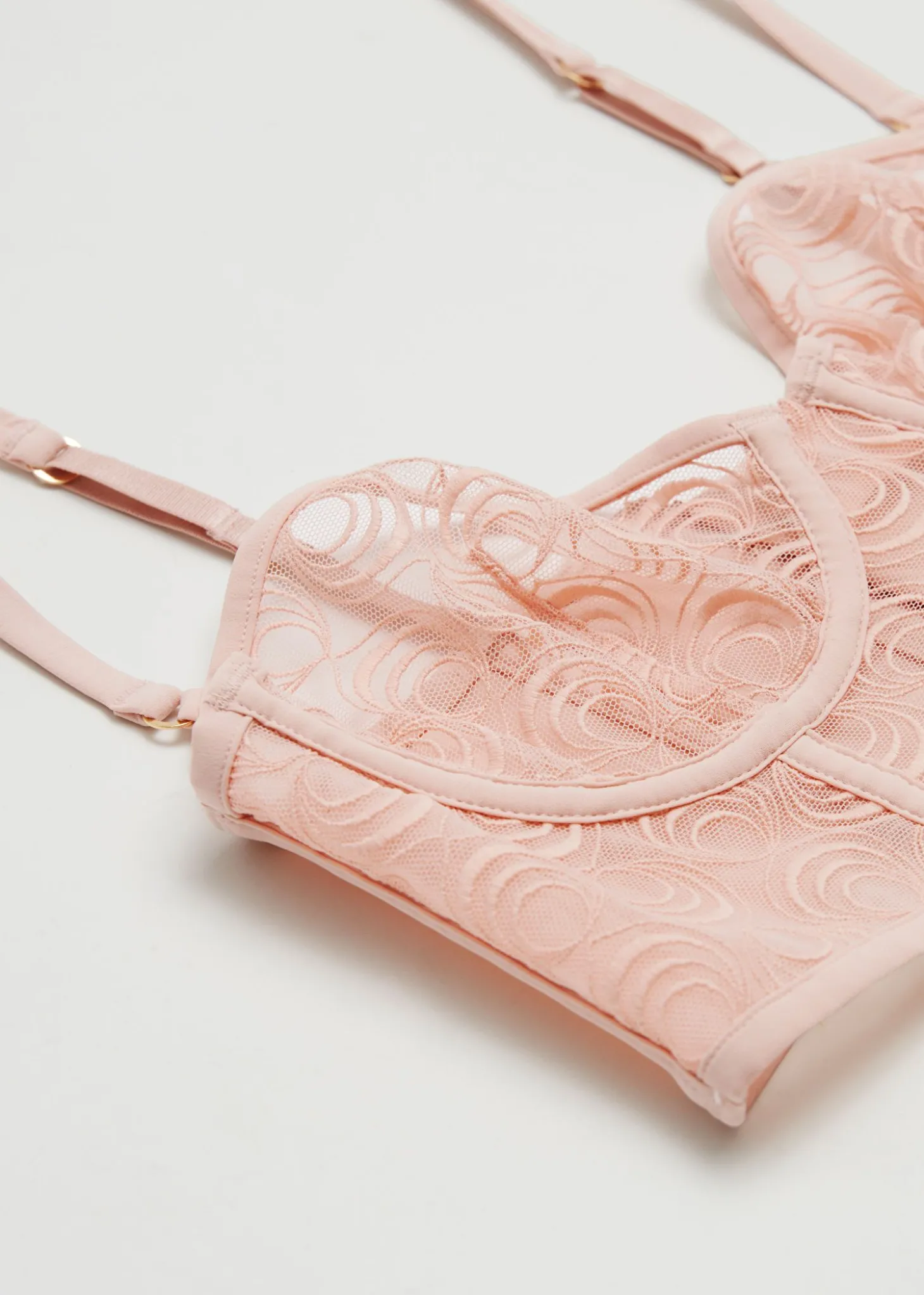 Bustier-Bh Med Blonder