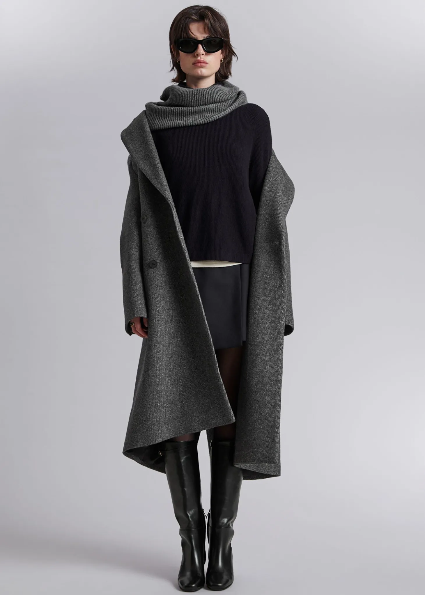 Cashmere Turtleneck Genser