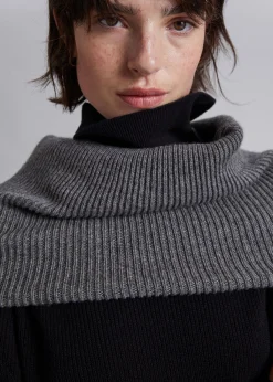Cashmere Turtleneck Genser