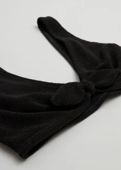 Crepe Knot Tie Bikinitopp