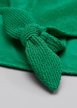 Crepe Knot Tie Bikinitruse