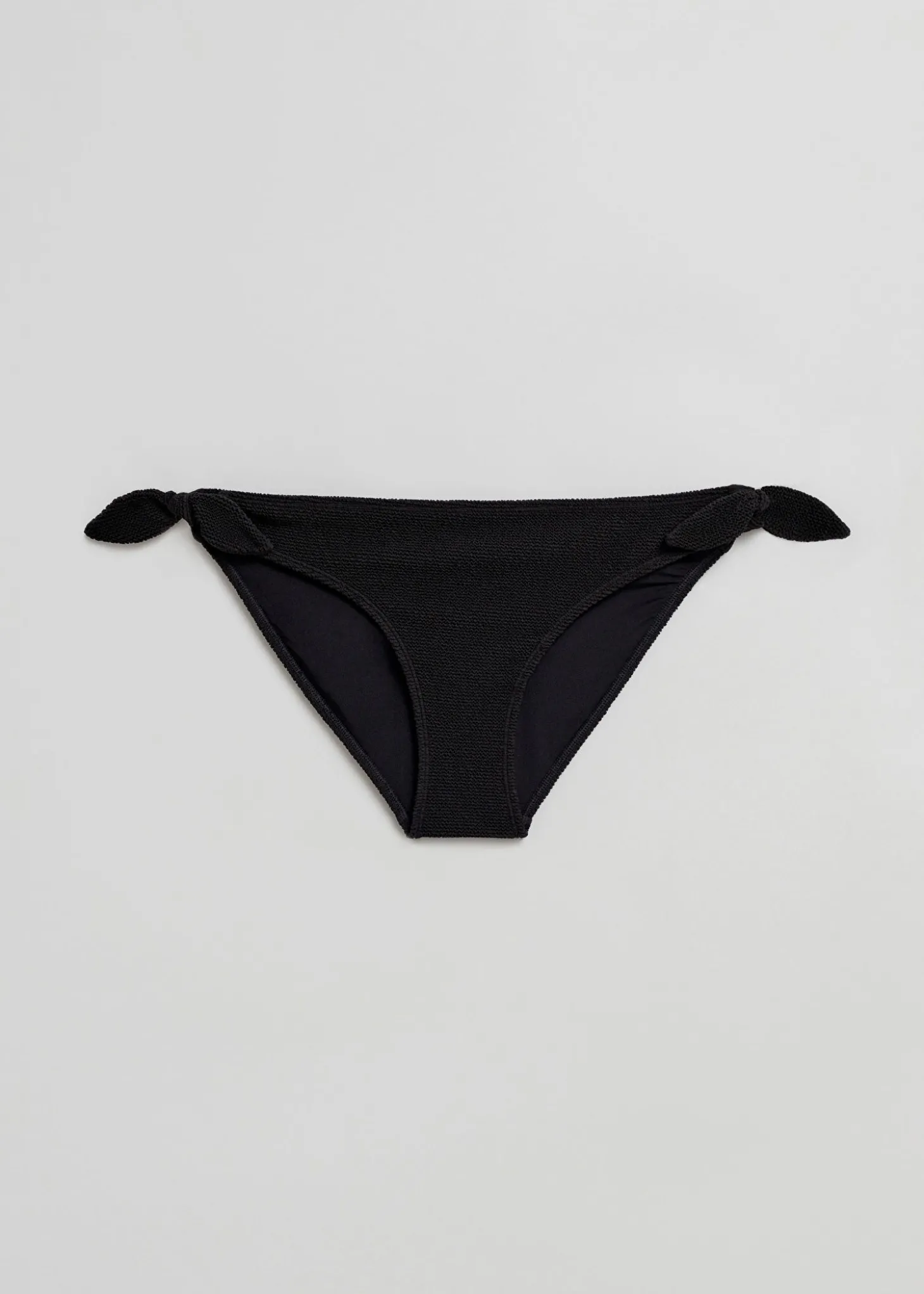 Crepe Knot Tie Bikinitruse