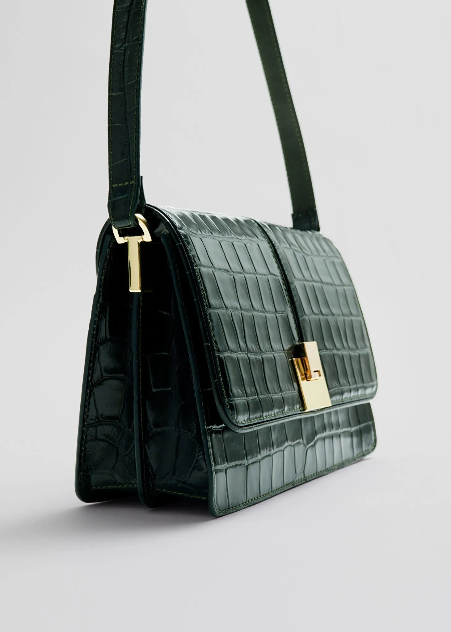 Croco Skinnveske