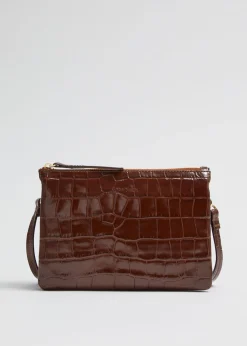 Croco Skinnveske