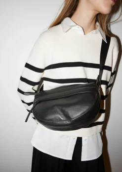 Crossbody-Veske I Mykt Skinn