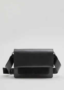 Crossbody-Veske I Skinn
