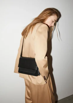 Crossbody-Veske I Skinn
