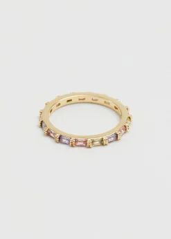 Crystal Stud Ring