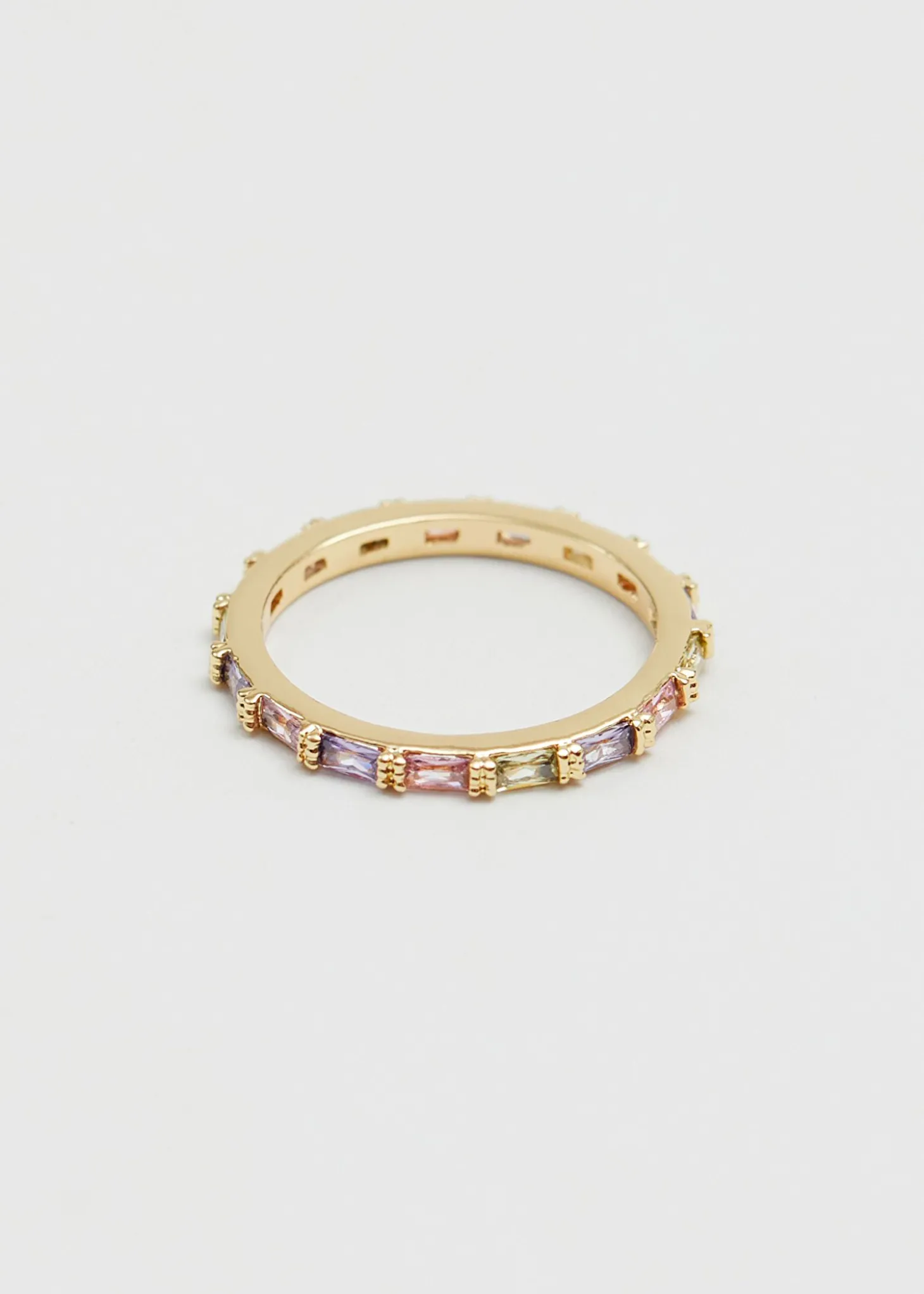 Crystal Stud Ring