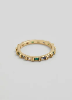 Crystal Stud Ring