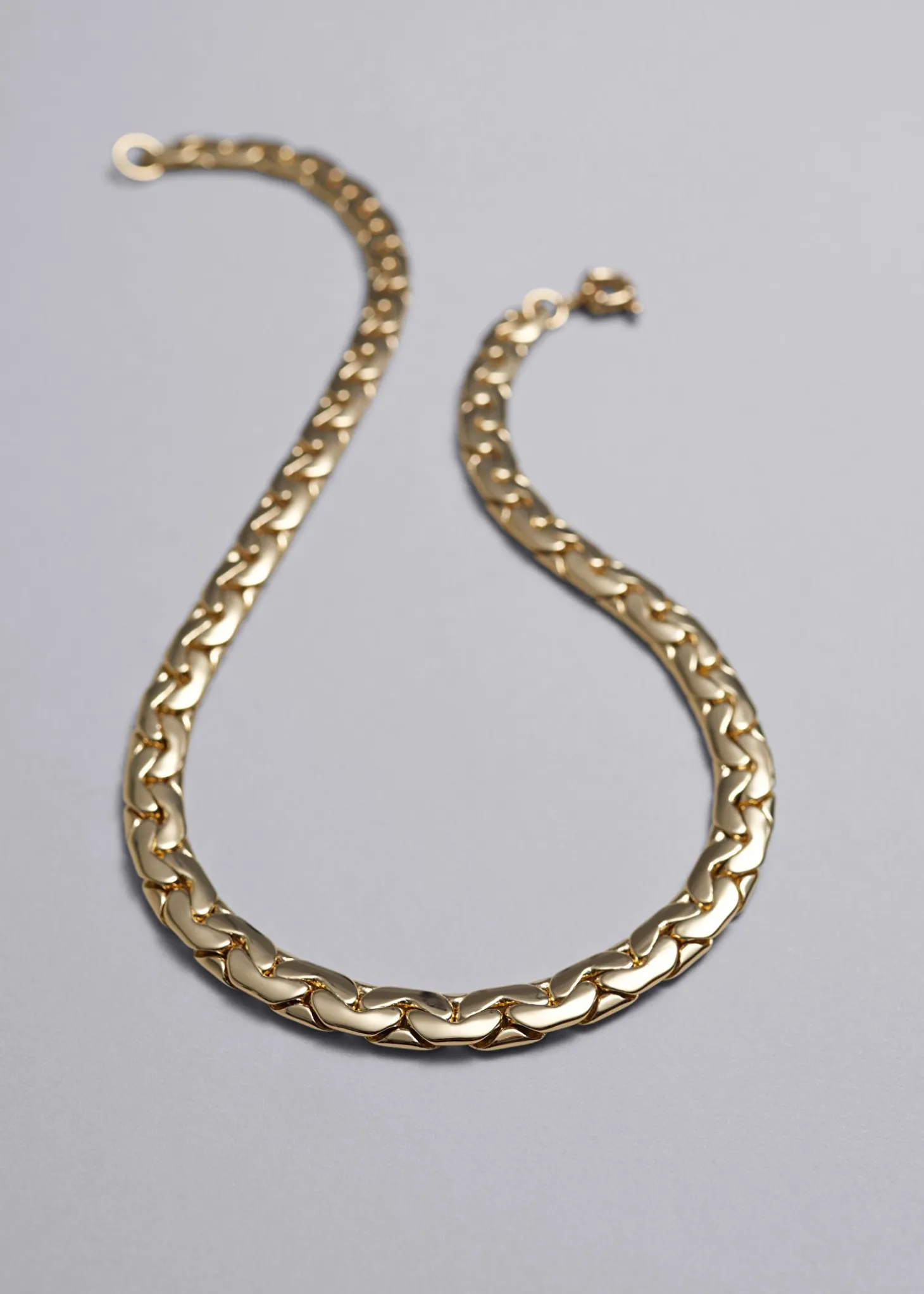 Curb-Chain Halskjede