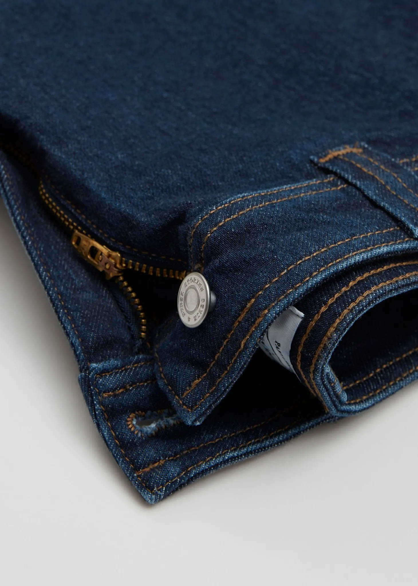 Denimshorts Med Hoy Midje