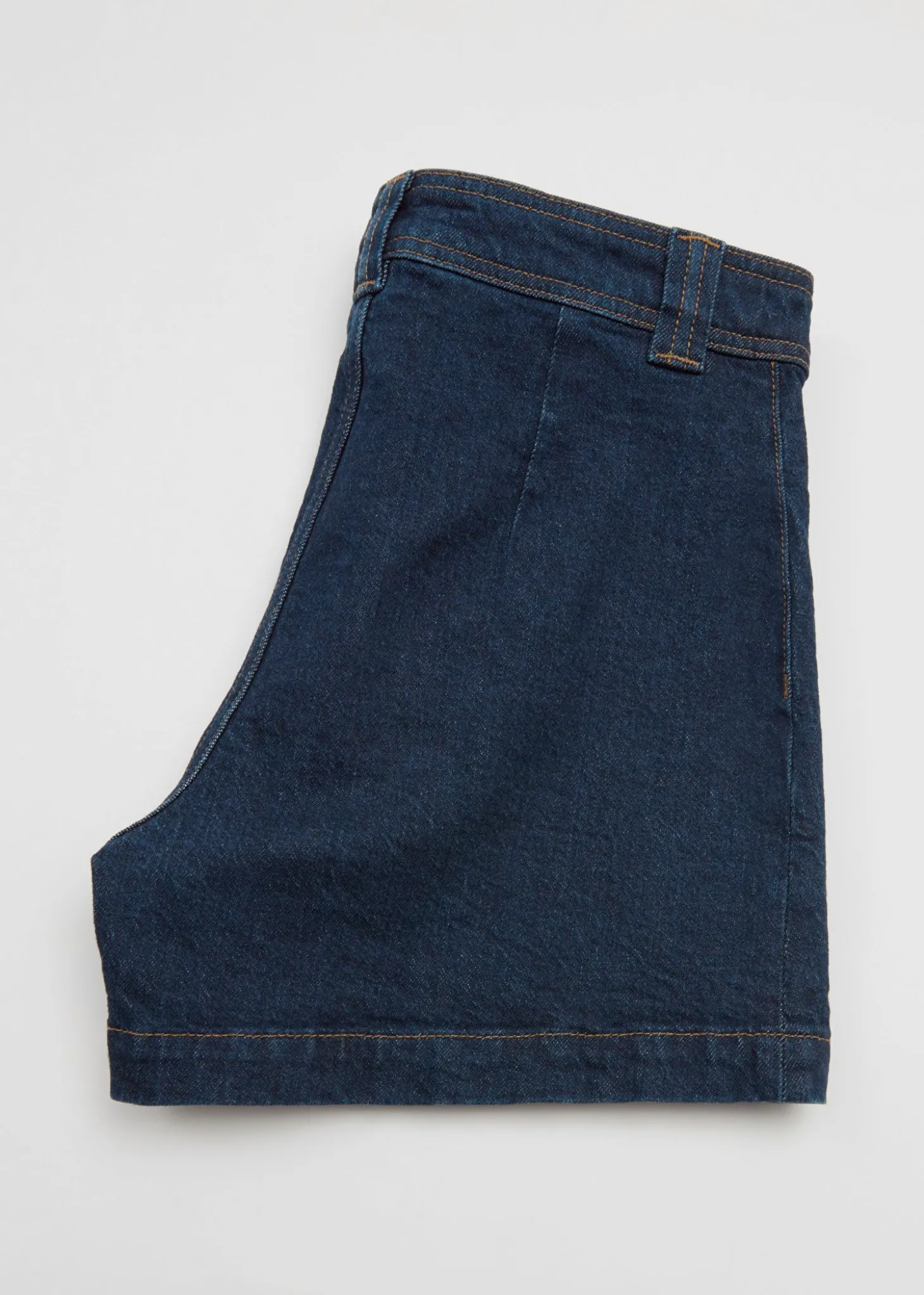 Denimshorts Med Hoy Midje