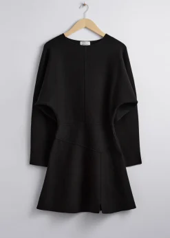 Dolman Sleeve Mini Kjole