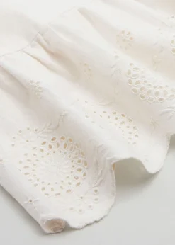 Ermelos Broderie Anglaise Topp