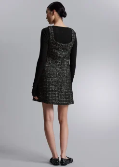Ermelos Tweed Minikjole