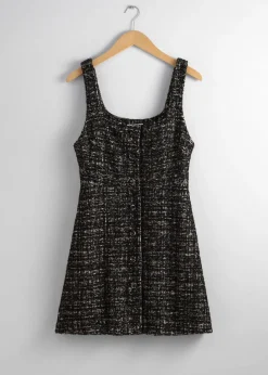 Ermelos Tweed Minikjole